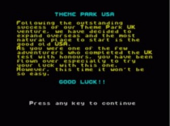 Theme Park U.S.A. (1993)(Zenobi Software) Rom